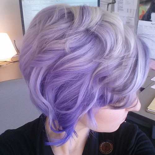 22 Lavender Ombre Hairstyles for the Season