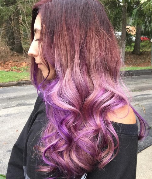 22 Lavender Ombre Hairstyles for the Season