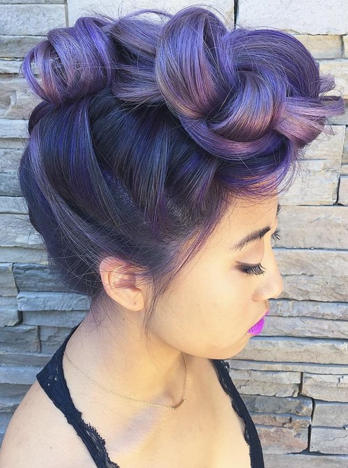 22 Lavender Ombre Hairstyles for the Season