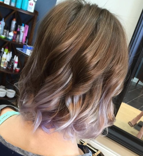 22 Lavender Ombre Hairstyles for the Season