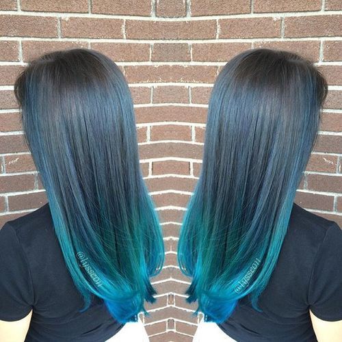 27 Trendy Blue Ombre Hairstyles 2023 - Ombre Hair Color Ideas - Styles  Weekly