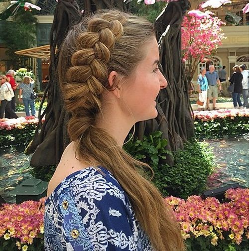 Pretty Ways to Try French Braid Pontails