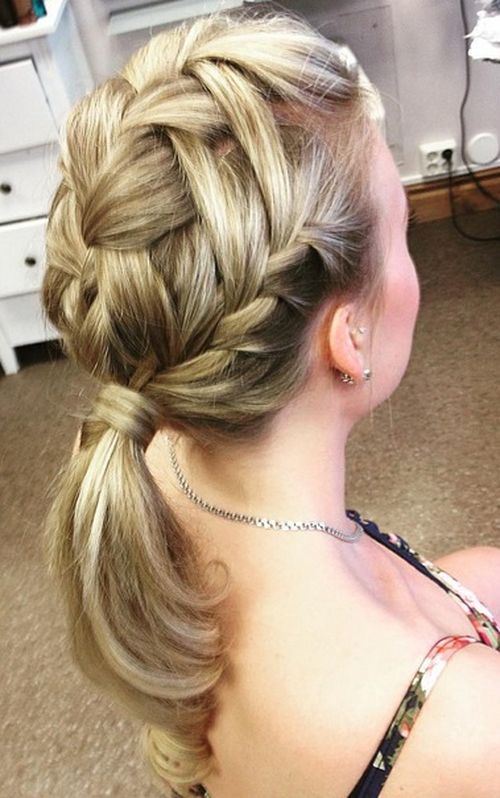 Pretty Ways to Try French Braid Pontails