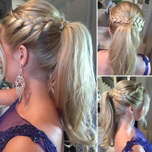 braid ponytail