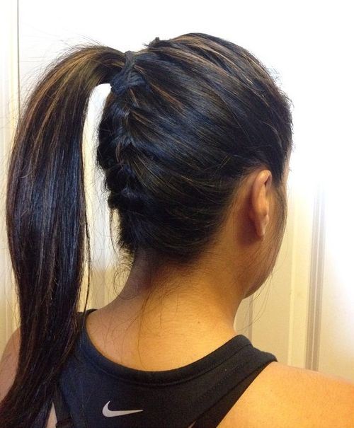 Pretty Ways to Try French Braid Pontails