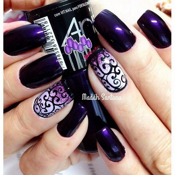 Purple Nail