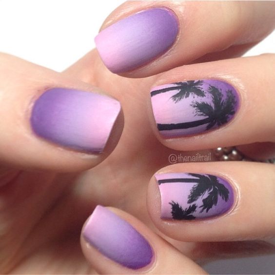 Purple Nail