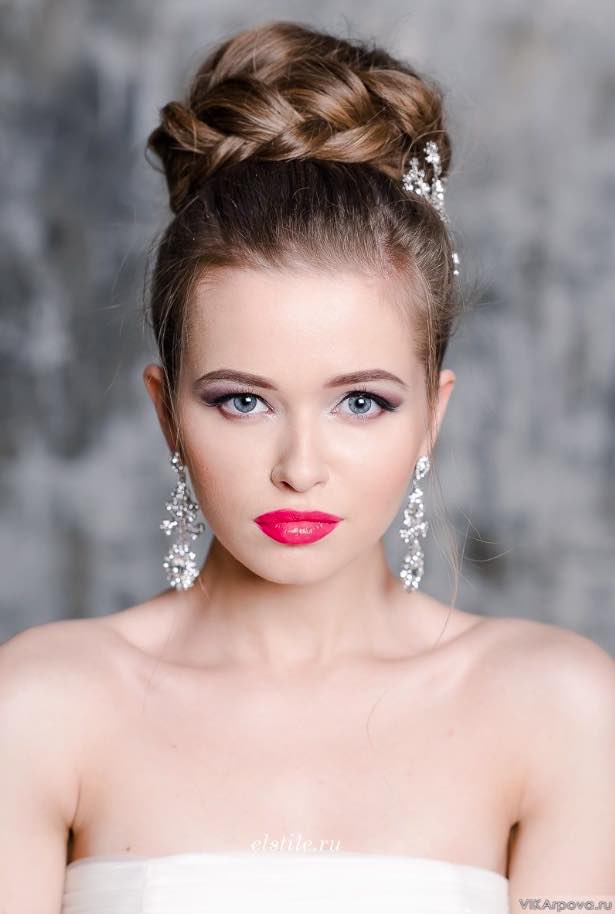 20 Gorgeous Bridal Hairstyle and Makeup Ideas for 2016