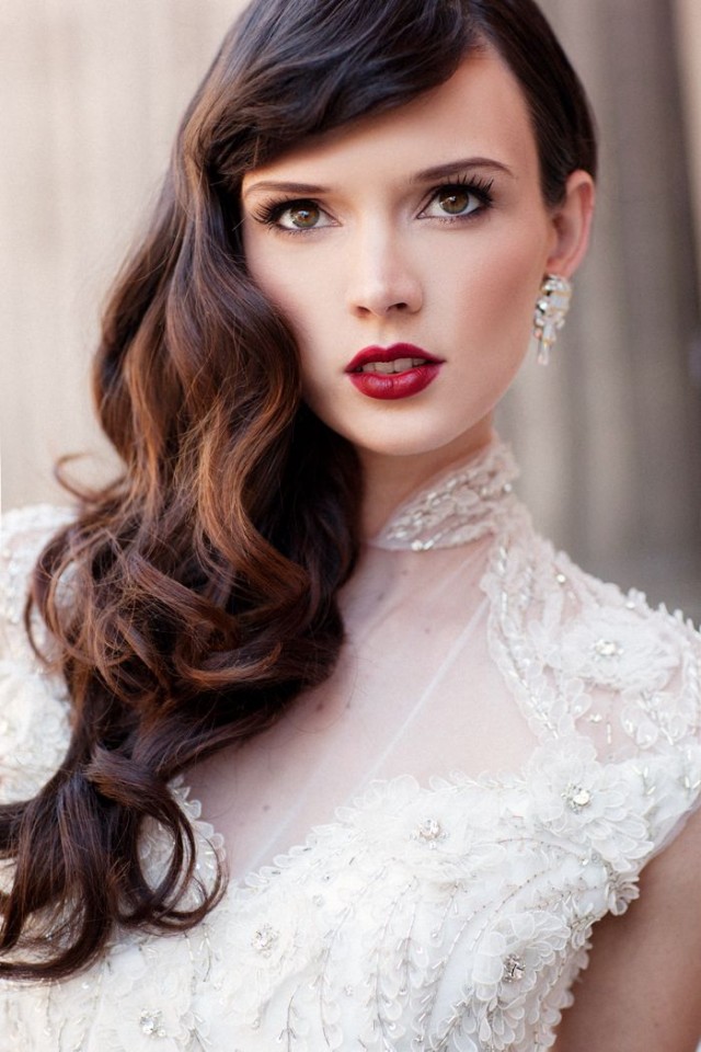 20 Gorgeous Bridal Hairstyle and Makeup Ideas for 2016