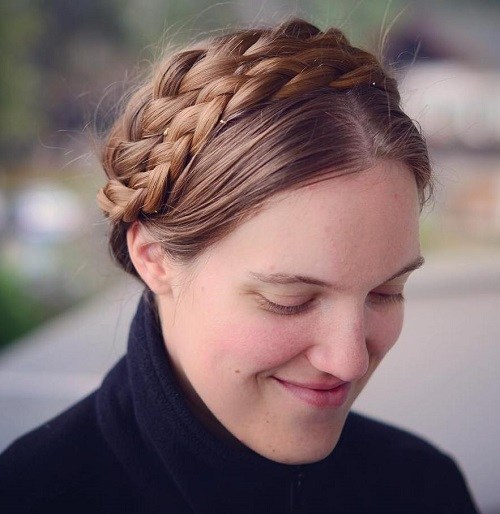 Elegant Ways to Have Milkmaid Hairstyles