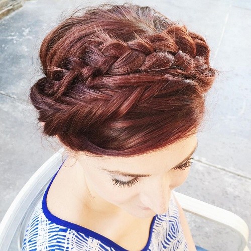 Elegant Ways to Have Milkmaid Hairstyles