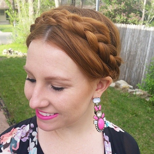 Elegant Ways to Have Milkmaid Hairstyles