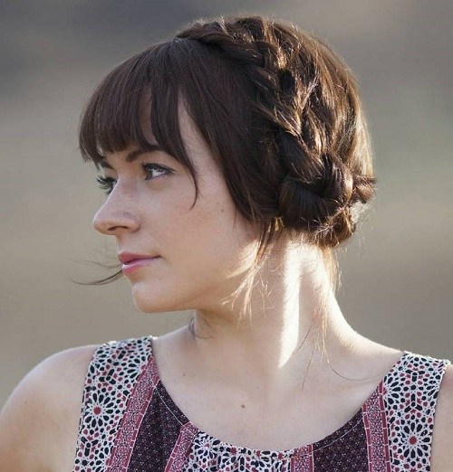 Elegant Ways to Have Milkmaid Hairstyles