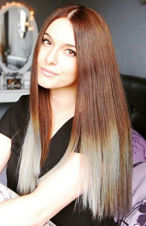 Ideas to Have Sliver and White Highlighted Hair Looks