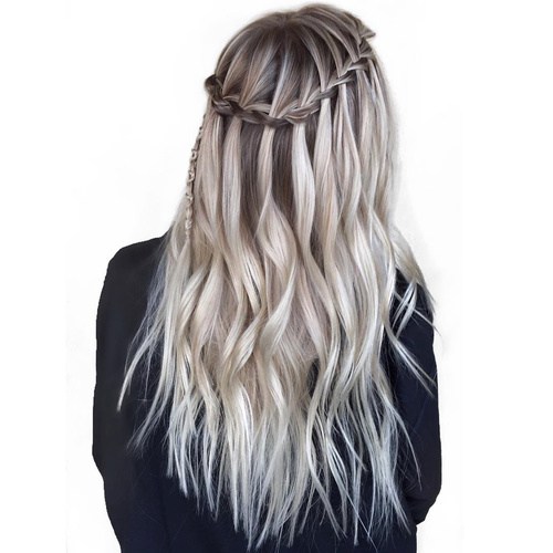 Ultra-pretty Waterfall Hairstyles