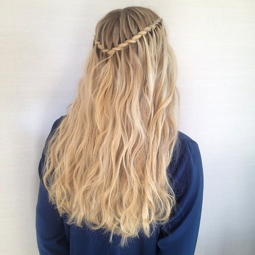 Ultra-pretty Waterfall Hairstyles