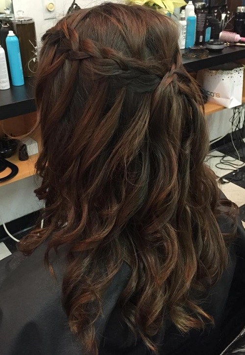 Ultra-pretty Waterfall Hairstyles