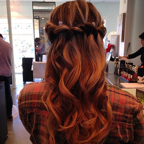 Ultra-pretty Waterfall Hairstyles