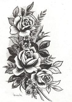 Gorgeous Flower Tattoo Designs