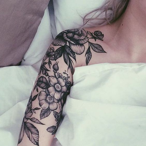 Gorgeous Flower Tattoo Designs Hottest Female Flower Tattoos