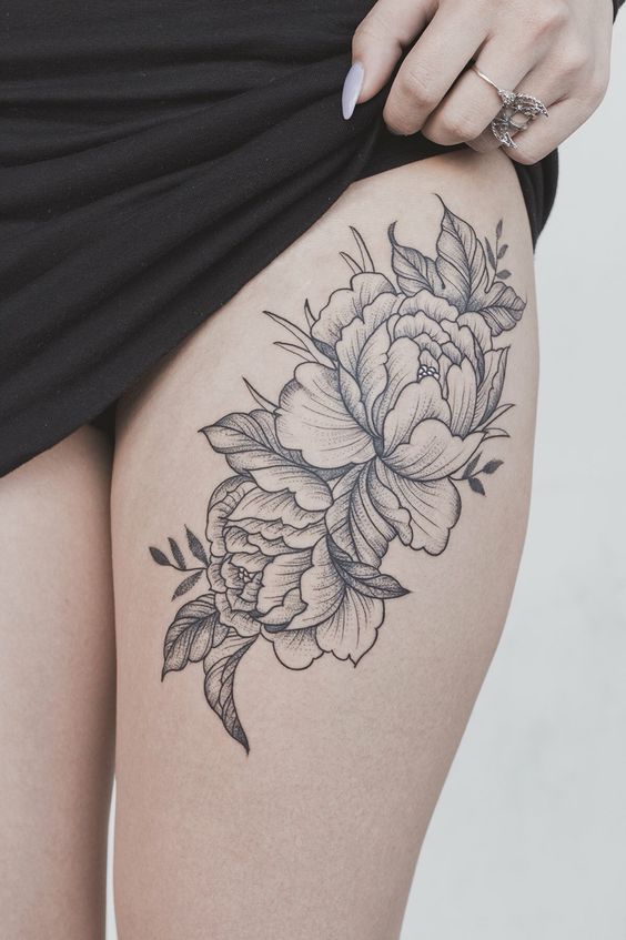 20 Gorgeous Flower Tattoo Designs Hottest Female Flower Tattoos