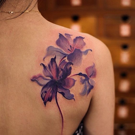 ArtSci Flower Tattoo Design Ideas