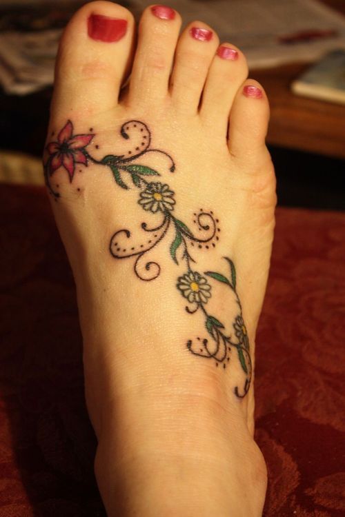 Gorgeous Flower Tattoo Designs Hottest Female Flower Tattoos