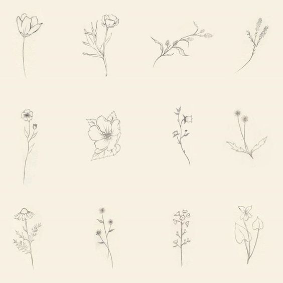 Minimalist Flower Tattoo Designs You Should Get According To Your  Personality