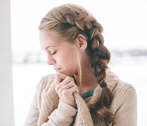 20 Gorgeous and Glam Side Braid Ideas