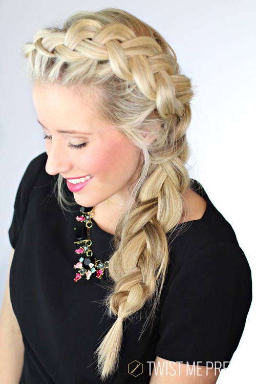 20 Gorgeous and Glam Side Braid Ideas