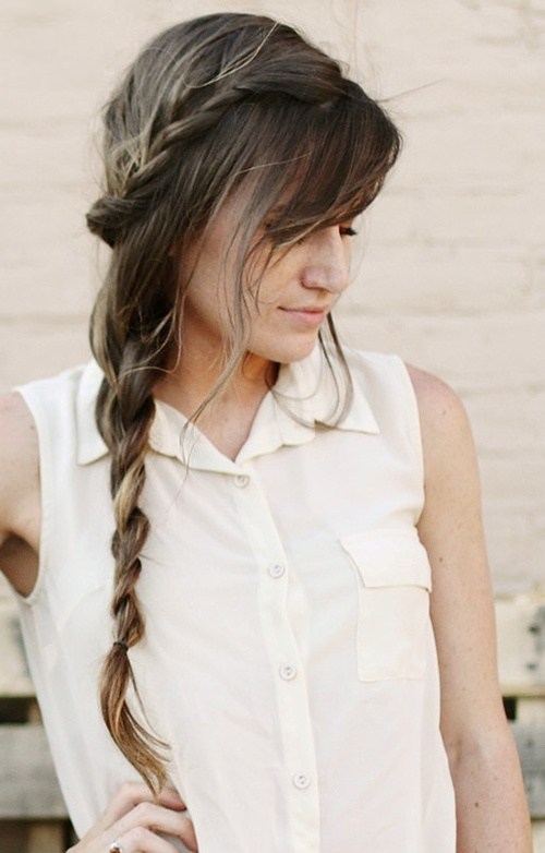 20 Gorgeous and Glam Side Braid Ideas