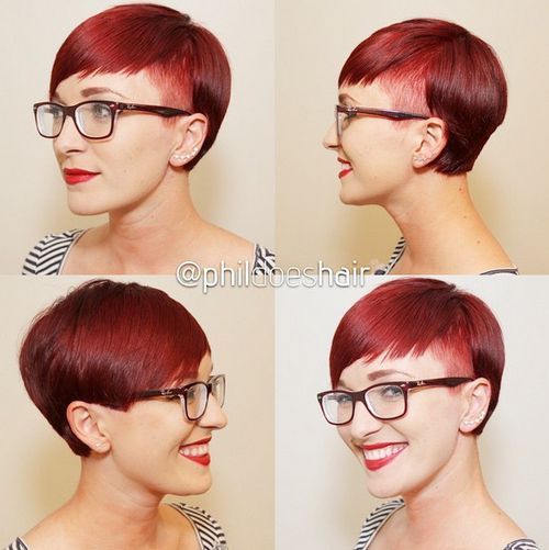 22 Cool Hairstyles for Short Haired Girls