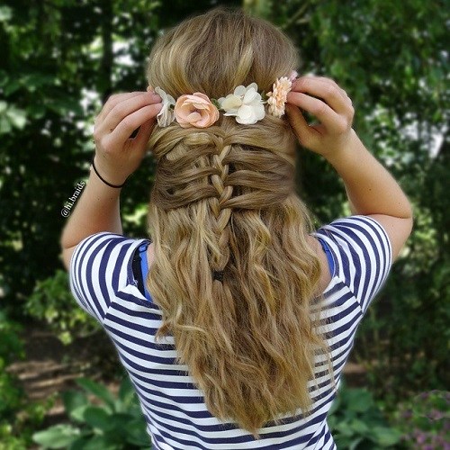 22 Pretty Braided Hair Ideas for Teenage Girls