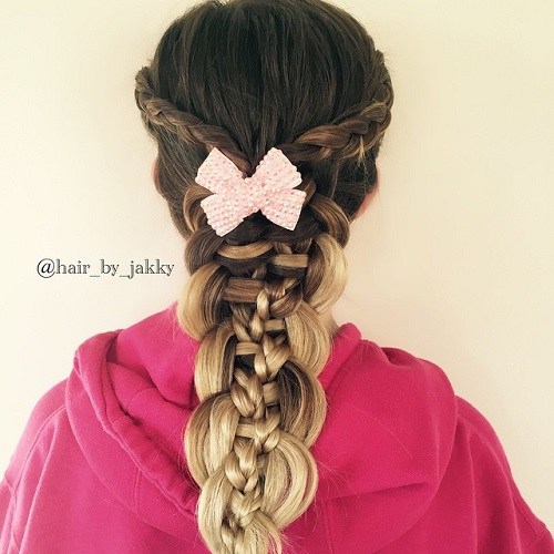 22 Pretty Braided Hair Ideas for Teenage Girls