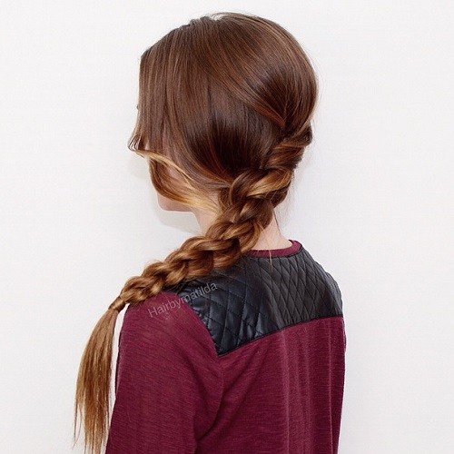 22 Pretty Braided Hair Ideas for Teenage Girls