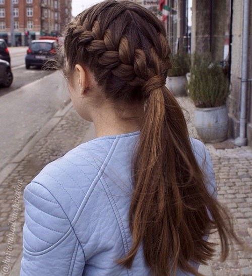 22 Pretty Braided Hair Ideas for Teenage Girls