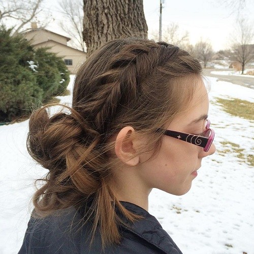 22 Pretty Braided Hair Ideas for Teenage Girls