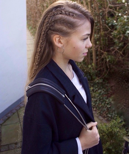 22 Pretty Braided Hair Ideas for Teenage Girls