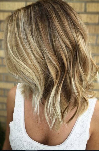 Balayage Medium Hairstyles - Balayage Hair Color Ideas for Shoulder Length Hair