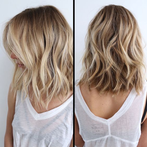 Balayage Medium Hairstyles - Balayage Hair Color Ideas for Shoulder Length Hair