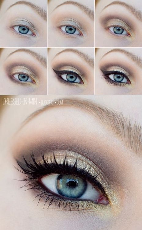 Step By Step Smokey Eye Makeup Tutorials