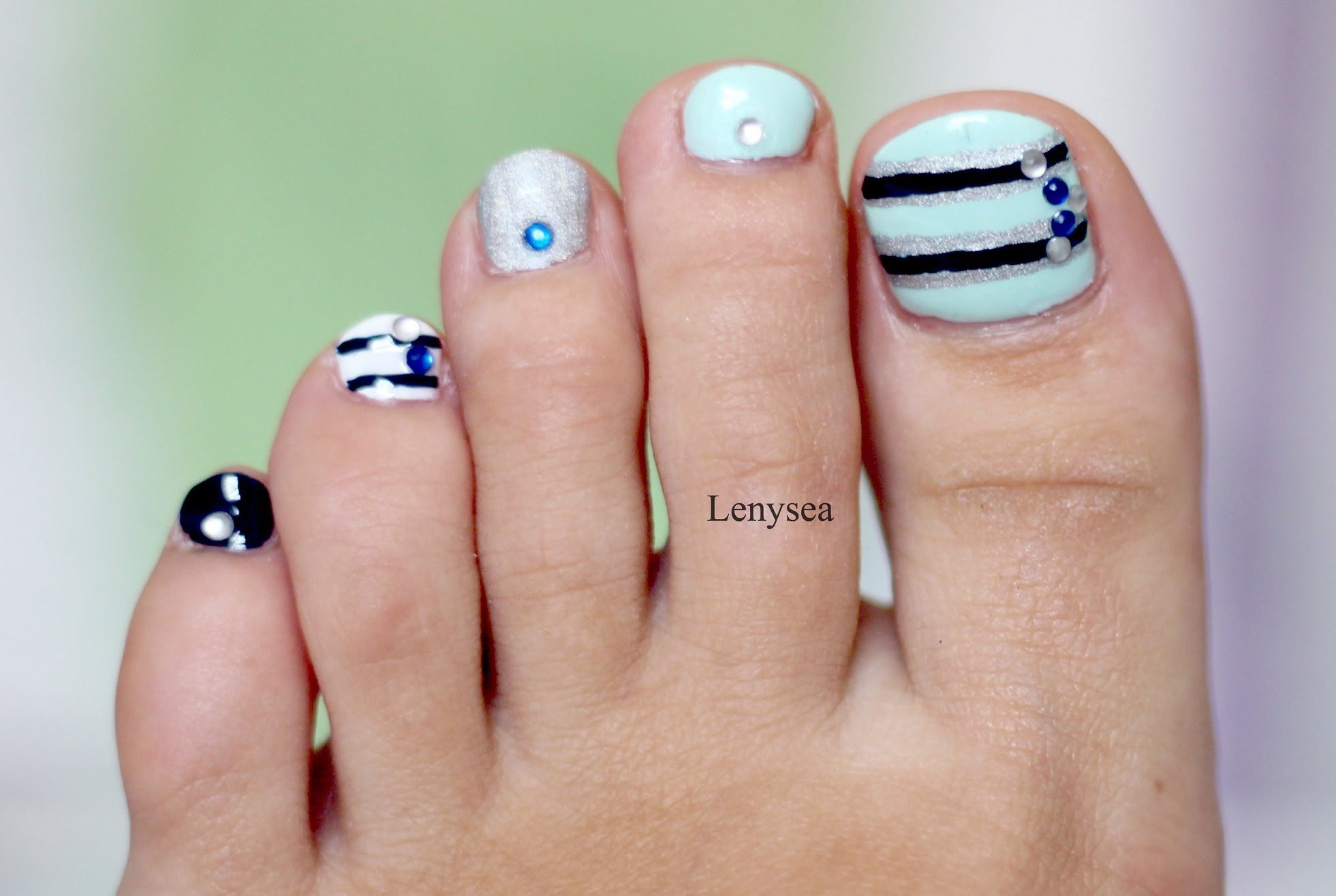 Cute Toe Nail Designs - Toenail Art Ideas