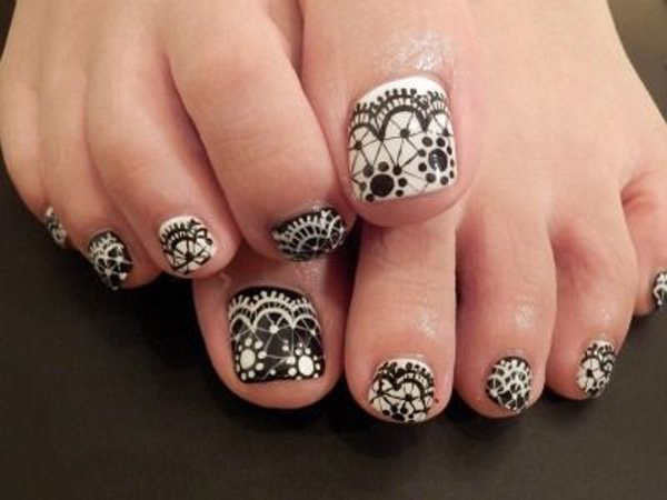 Cute Toe Nail Designs - Toenail Art Ideas