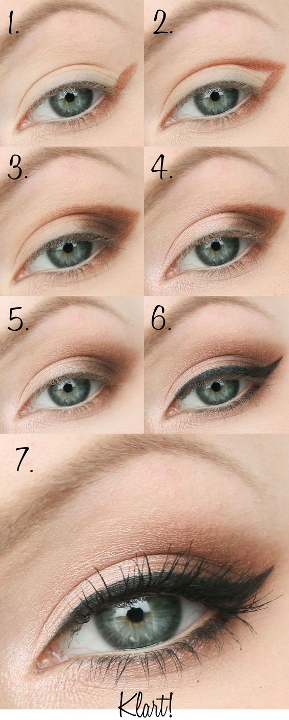 Easy Step by Step Eyeshadow Tutorials for Beginners