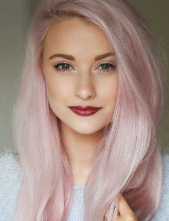 10 Beautiful Baby Pink Hairstyles