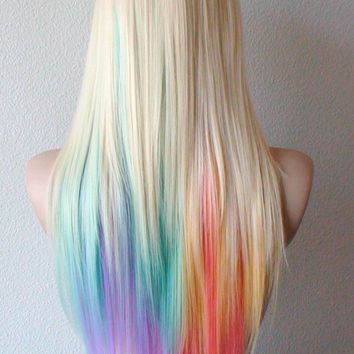 10 Gorgeous Rainbow Hairstyles - Hair Color Trends 2023 - Styles Weekly