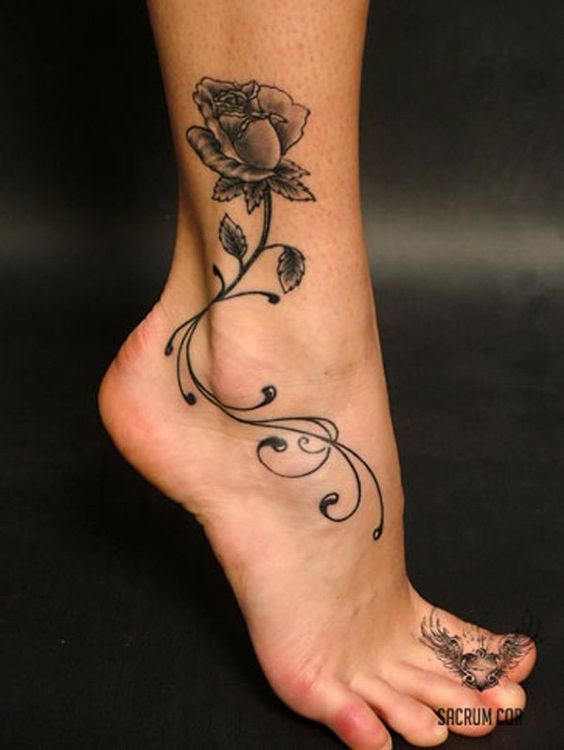 10 Ideas for Ankle Tattoos