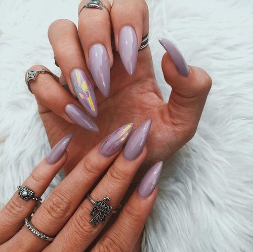 10 Stunning Chrome Nail Ideas