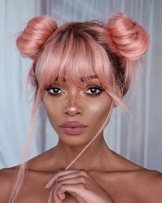 10 Super Cute Space Bun Hairstyles