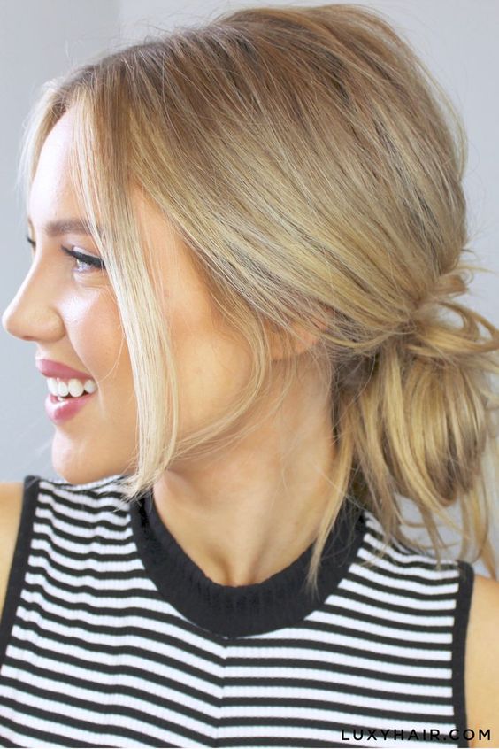 10 Wonderful Messy Bun Hairstyles